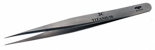 Tweezers Titanium Straight 4 1/4 L