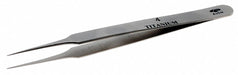 Tweezers Titanium Relieved 4 1/4 L