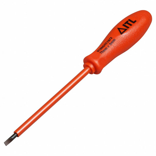 Insulatd Screwdriver Slotted 1/8 x4 Rnd