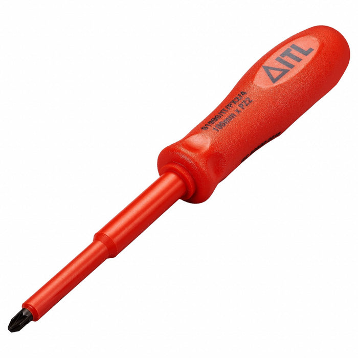 Ins Screwdriver Pozidriv(R) #2x4 Round