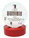 Elec Tape 66 ft Lx3/4 in W 7 mil Red
