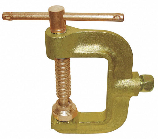 Ground Clamp 1 to 2/0 AWG Brass