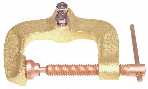 Ground Clamp 1/0 to 3/0 AWG Brass