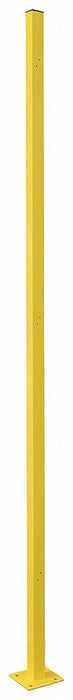 In Line post 8 ft Yellow