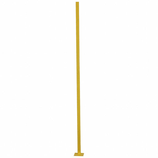 In Line post 6 ft Yellow