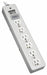 Surge Protector Strip 6 Outlet Gray
