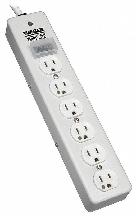 OutletStrip White 13-3/4in 6Outlets