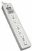 Outlet Strip Gray 13-3/4 in 6 Outlets