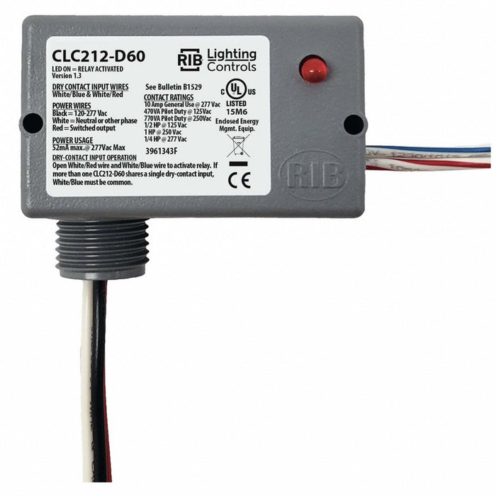 Pre-Wired Relay 277VAC SPST-NO 10A