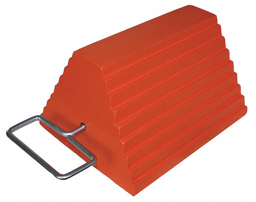 Wheel Chock Rubber W 9-1/4 In H 6 In