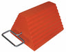 Wheel Chock Rubber W 9-1/4 In H 6 In