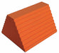 Wheel Chock Urethane W 9-1/4 In H 6 In