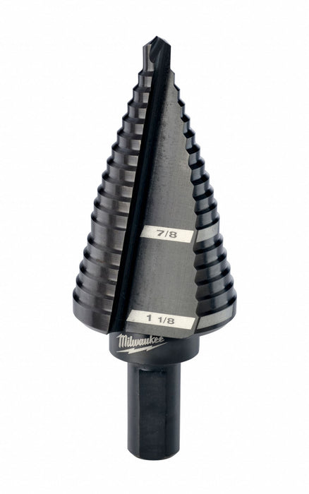 Step Cone Drill 7/8in to 1.125in HSS