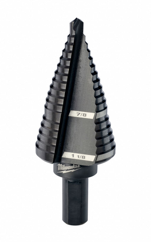 Step Cone Drill 7/8in to 1.125in HSS