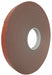 Foam Tape Gray 36 yd L 1/2 in W