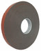 Foam Tape Gray 36 yd L 1 in W