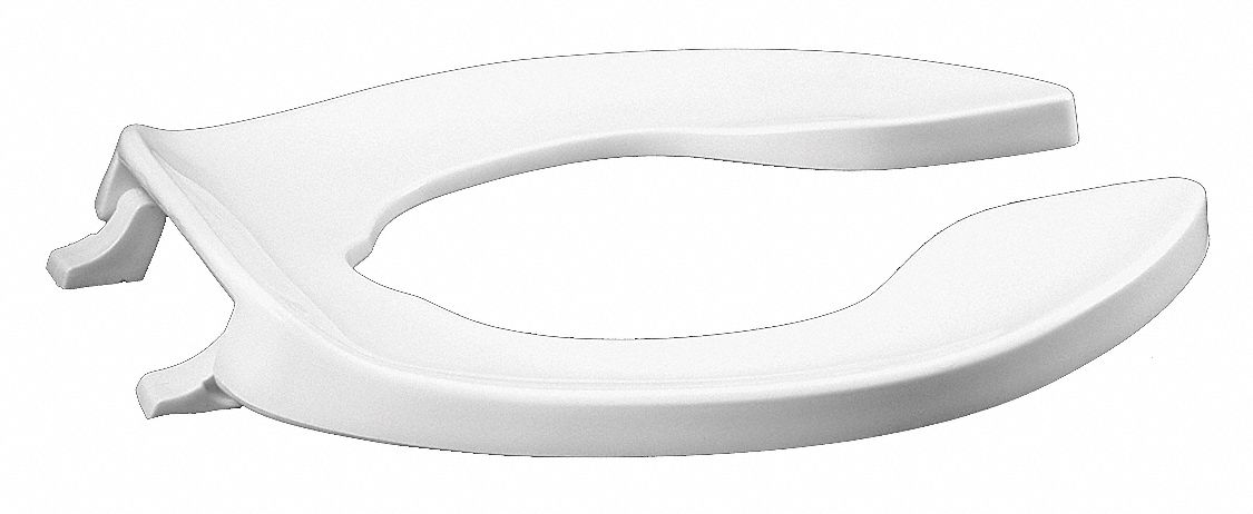 Toilet Seat Wht 14.5 in W 1.25 in H