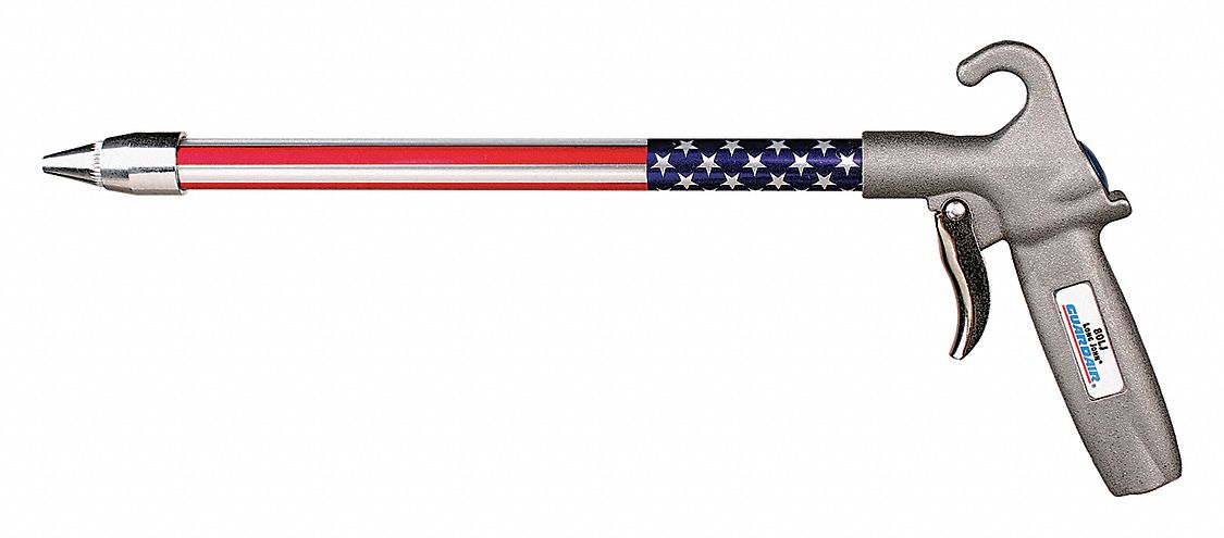 AirGun 1/4in FNPT Alum Rd Wht Blu