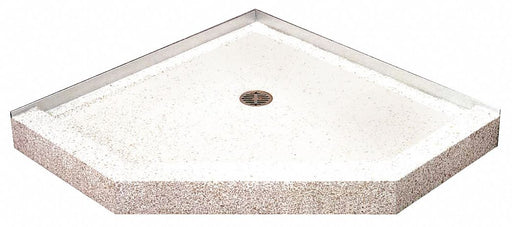 Shower Base Neo-Angle 36 in x 36 in Tan