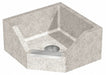 TerrazzoWare MopSink Cornr 20inx20inx4in