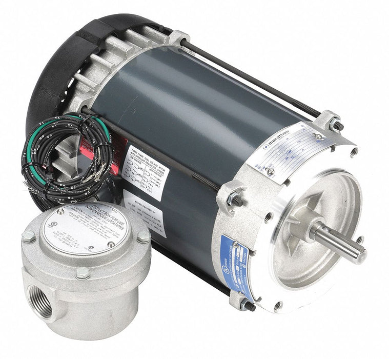 Motor 1/2 HP 1725 rpm 56C 208-230/460V