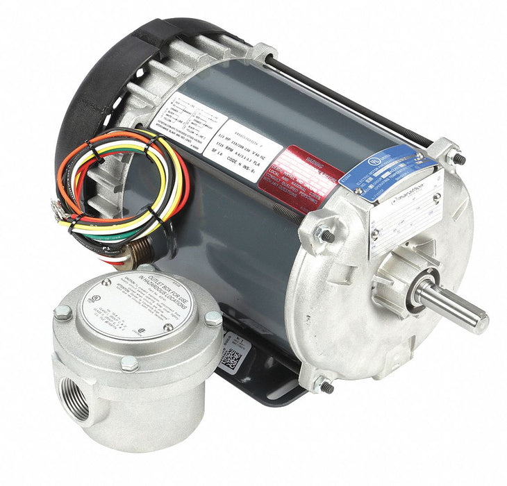 Motor 1/3 HP 1725 rpm 56 115/208-230V