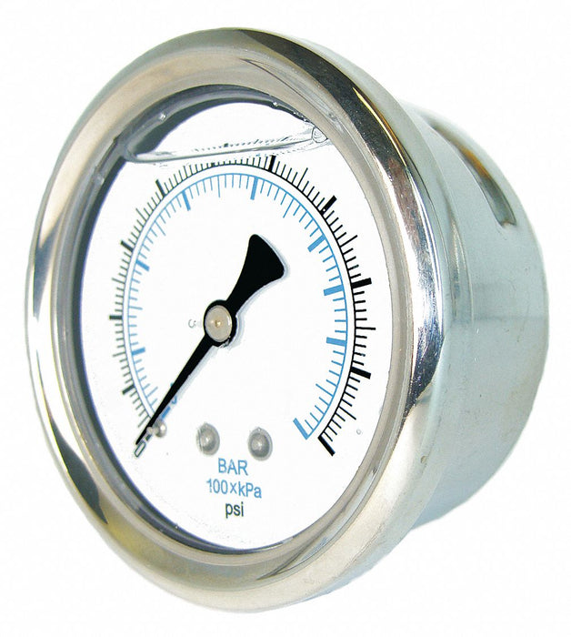 N0240 Pressure Gauge Liquid Filled 0 to 300psi