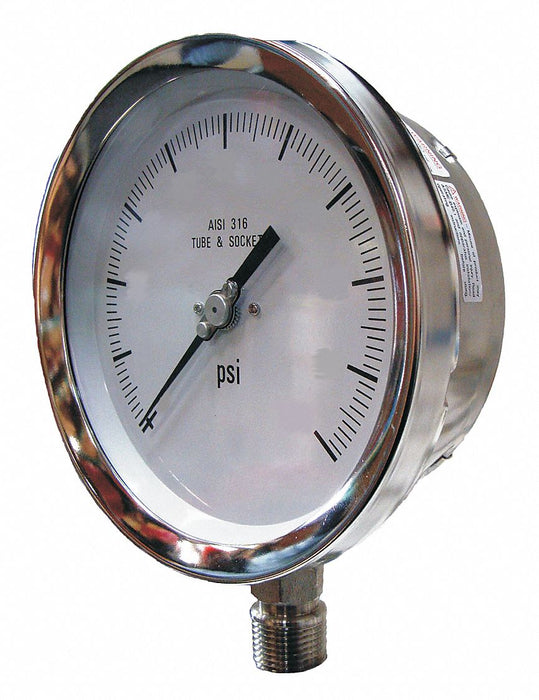 Gauge Process 0 to 100 psi