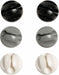 Cable Base Top Black/White/Grey PK6