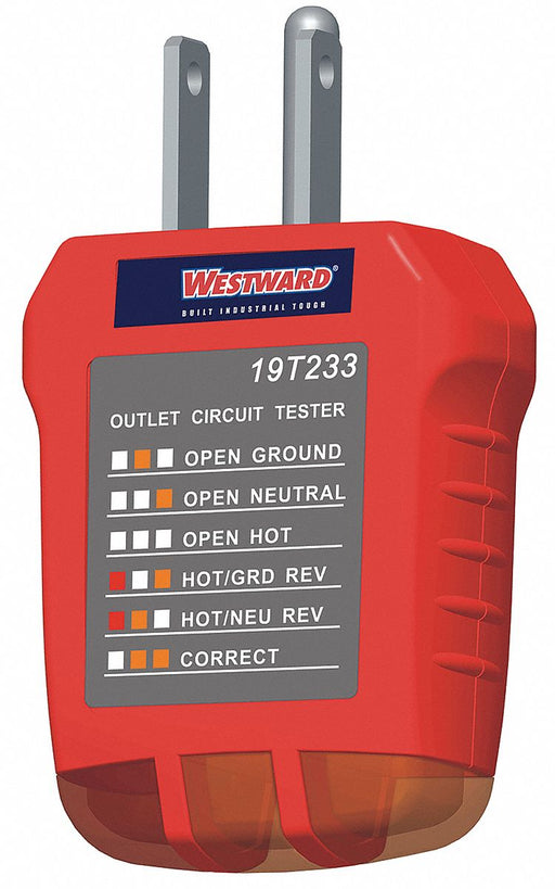 Receptacle Tester GFCI 110 to 125V AC