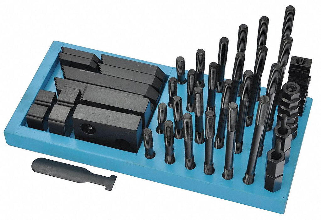 Clamping Kit 5/8 T-Slot 1/2 -13Stud 54pc
