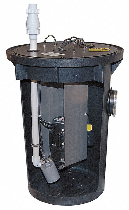 1/2 HP Grinder Pump System 115VAC