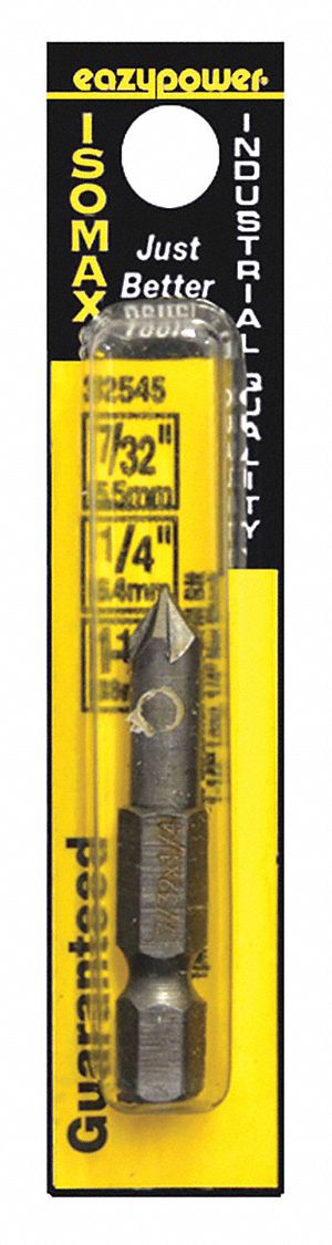 Wood Drilling Bit HSS 7/32 x 1-1/2 
