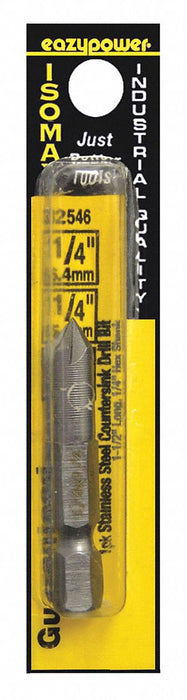Wood Drilling Bit HSS 1/4 x 1-1/2 