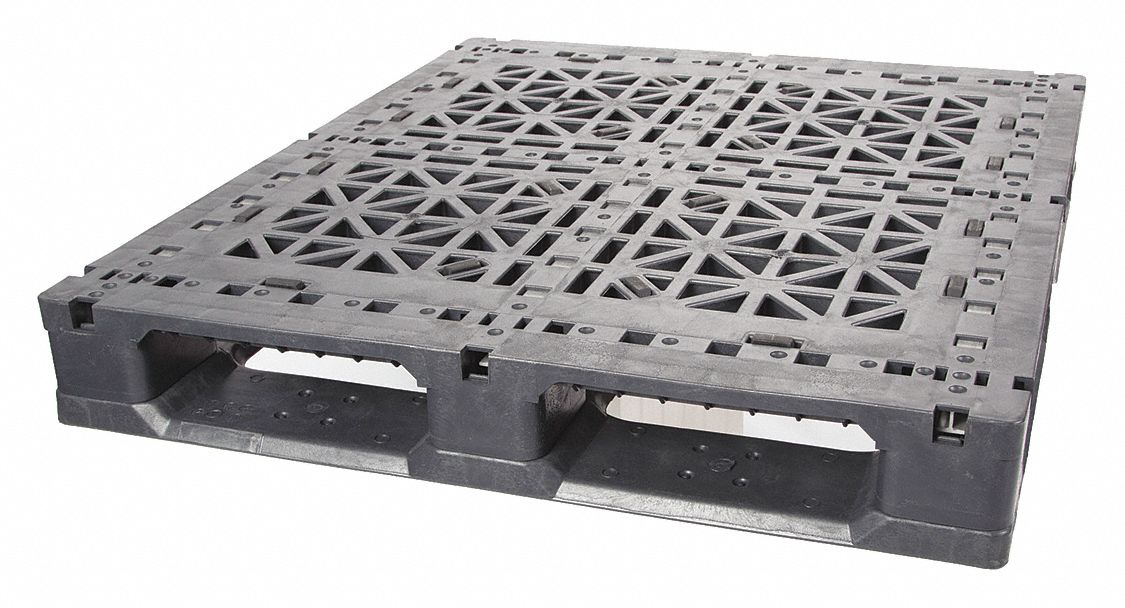 Pallet 5 000 lb 48 in L 40 in W Black