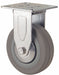 Plate Caster Rigid Rubber 2 11/16 H