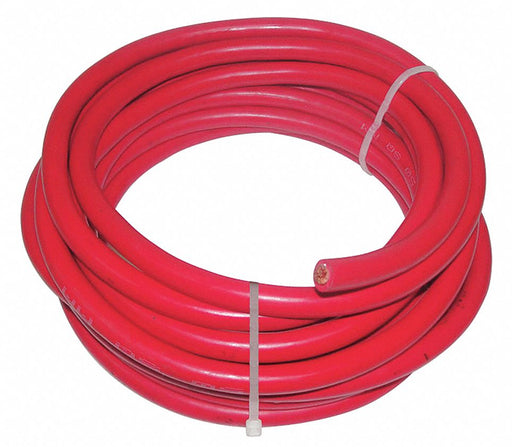 Welding Cable 4AWG EPDM Red 25ft