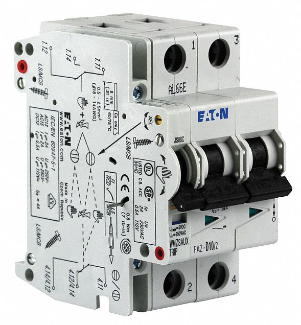 Auxiliary Contact 2A FAZ Breakers