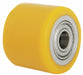 Caster Wheel 3 3/8 dia 1 255 lb Yellow