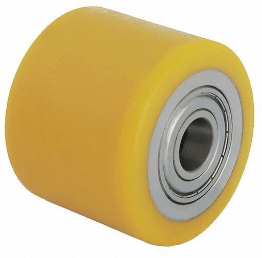 Caster Wheel 3 1/4 dia 1 870 lb Yellow