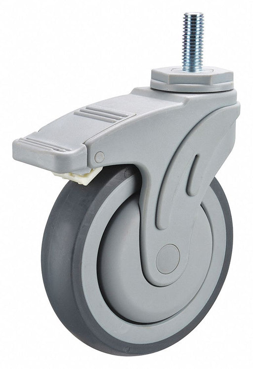 Stem Caster 5 dia Polyolefin 220lb