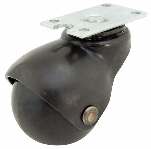 Plate Caster Swivel Vinyl 2 5/8 H