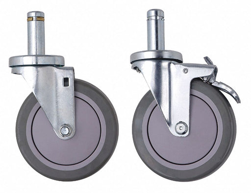 Swivel Stem Caster Kit Polyurethane