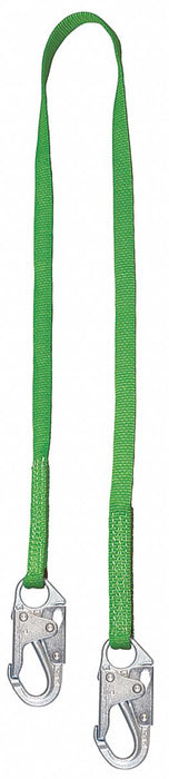 Positioning Lanyard Green Fixed