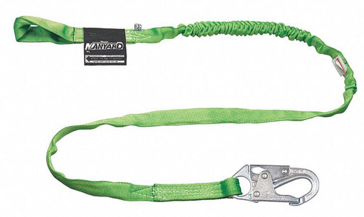 Shock-Absorbing Lanyard Green