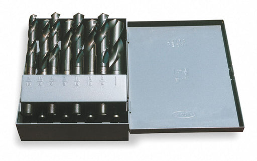 Reduced Shank Drill Set 8pc HSS