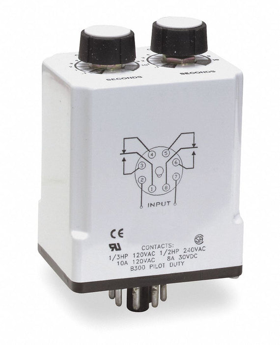H7819 SinFunTimeDelayRelay 120VAC 8Pins