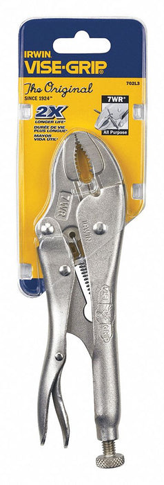 Locking Plier Plain Grip 7 L