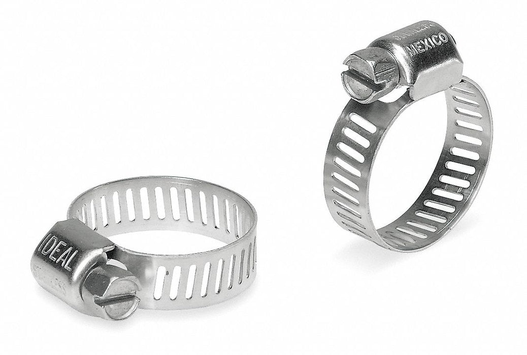 Worm Gear Hose Clamp 5/16 W 5/16 ID PK10