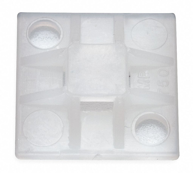 Cable Tie Base 4 Way Natural PK100